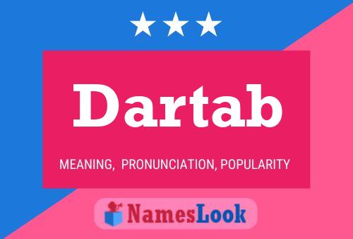 Dartab Namensposter