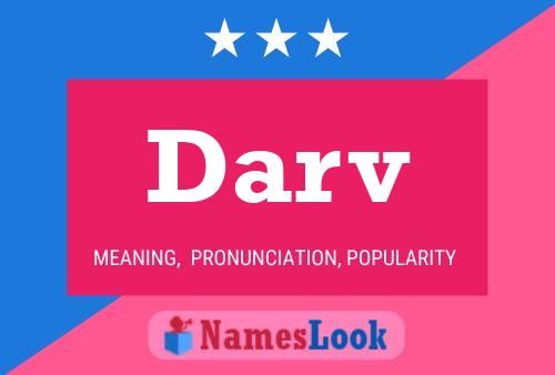 Darv Namensposter