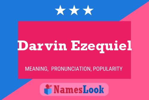 Darvin Ezequiel Namensposter