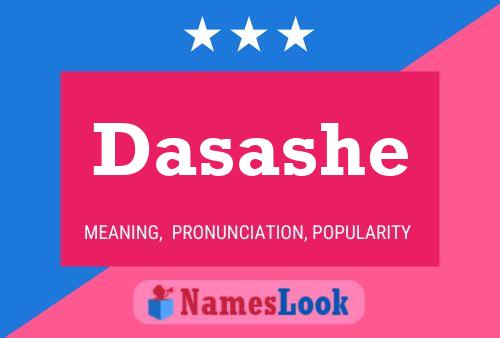 Dasashe Namensposter