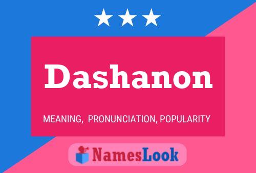 Dashanon Namensposter