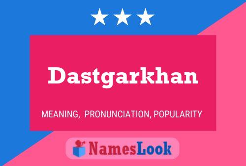 Dastgarkhan Namensposter