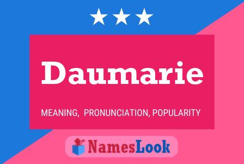 Daumarie Namensposter