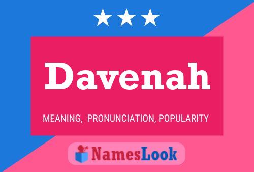 Davenah Namensposter