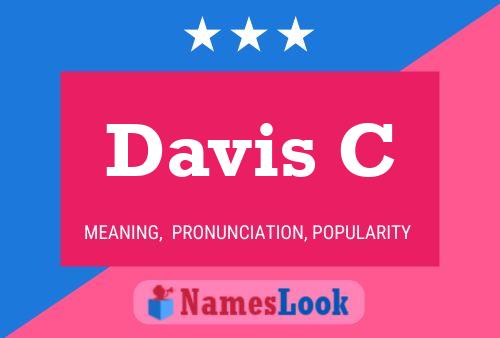 Davis C Namensposter