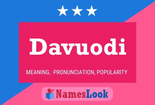 Davuodi Namensposter