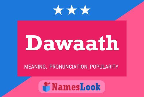 Dawaath Namensposter