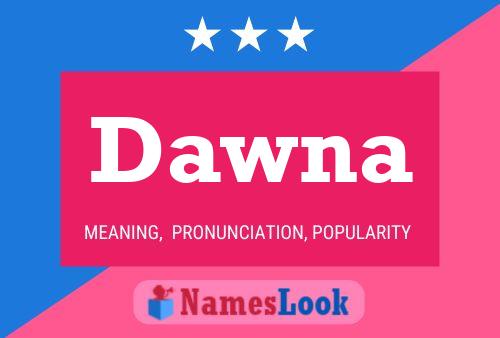 Dawna Namensposter