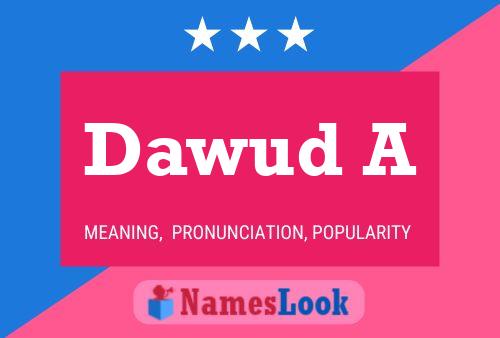 Dawud A Namensposter