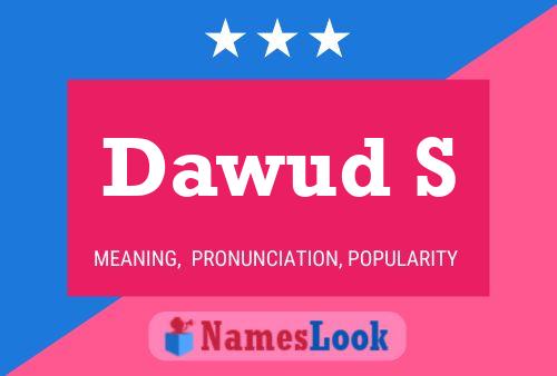 Dawud S Namensposter