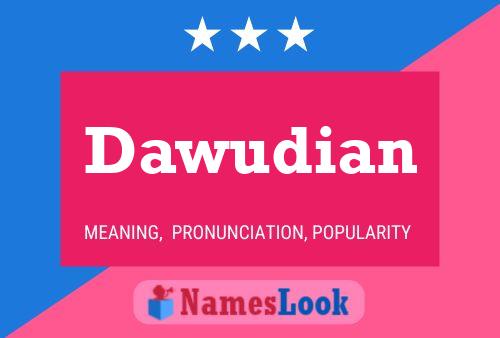 Dawudian Namensposter