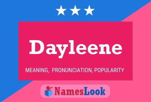 Dayleene Namensposter