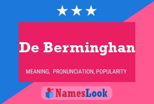 De Berminghan Namensposter