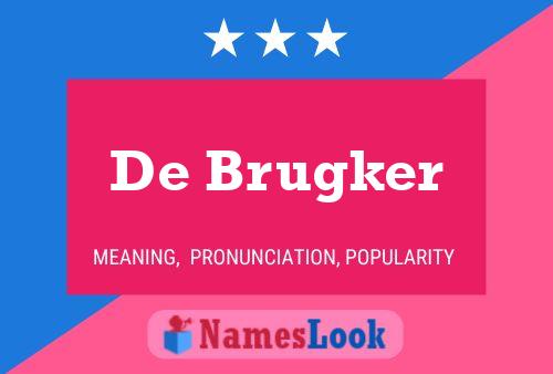 De Brugker Namensposter