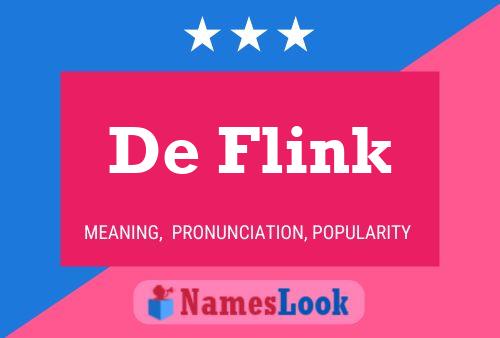 De Flink Namensposter