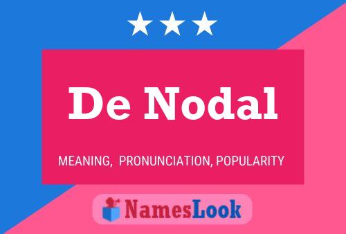 De Nodal Namensposter