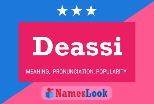 Deassi Namensposter