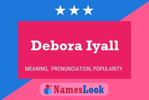 Debora Iyall Namensposter