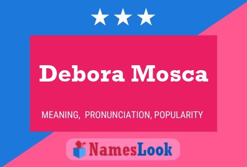 Debora Mosca Namensposter