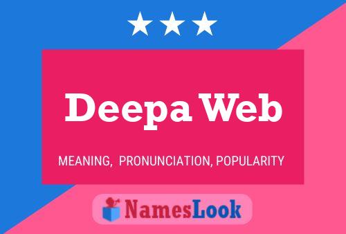 Deepa Web Namensposter