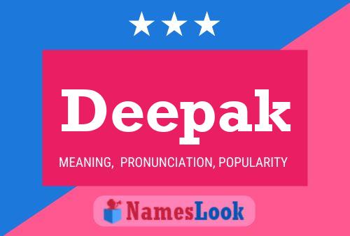 Deepak Namensposter