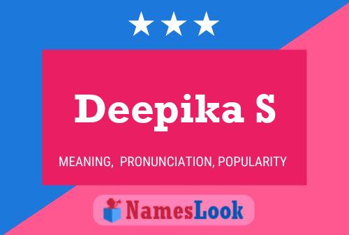 Deepika S Namensposter