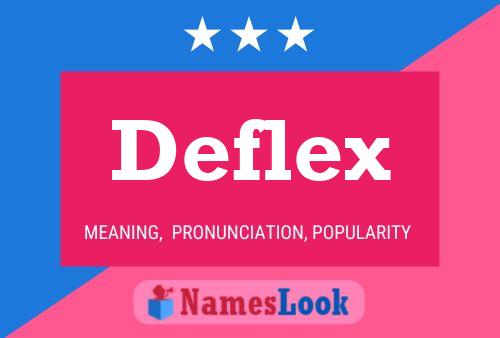 Deflex Namensposter