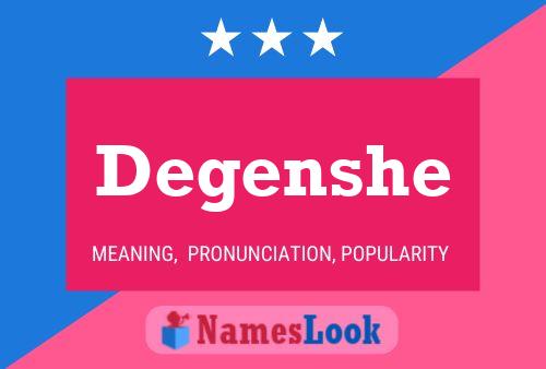 Degenshe Namensposter