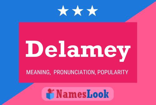 Delamey Namensposter