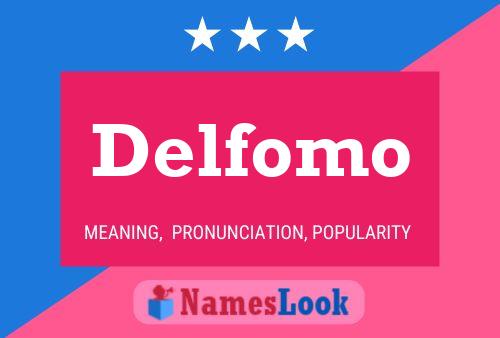 Delfomo Namensposter