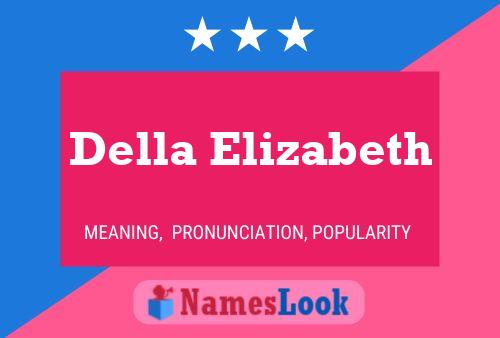 Della Elizabeth Namensposter