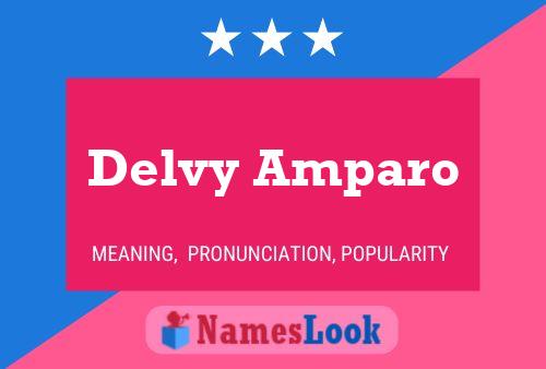 Delvy Amparo Namensposter