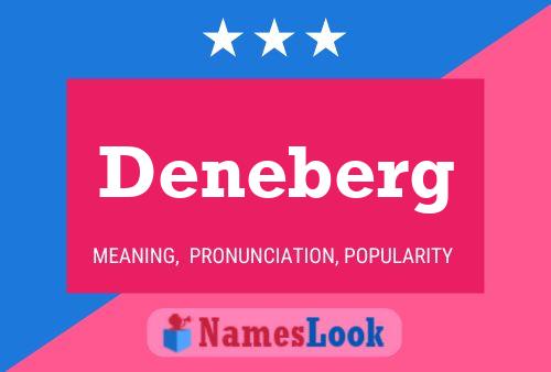 Deneberg Namensposter