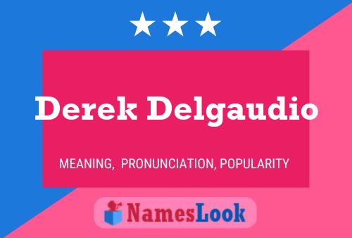 Derek Delgaudio Namensposter