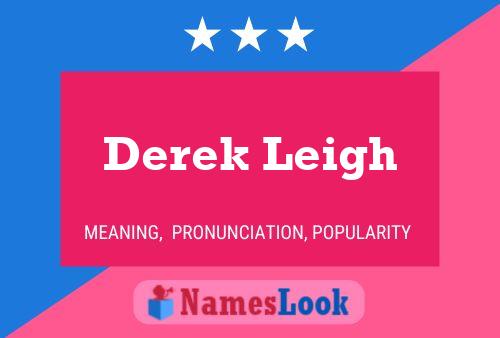 Derek Leigh Namensposter