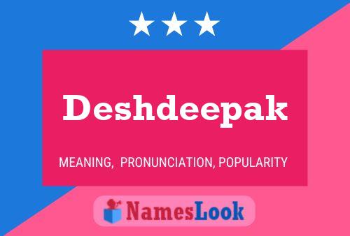 Deshdeepak Namensposter