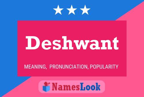 Deshwant Namensposter