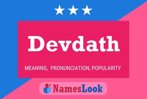 Devdath Namensposter