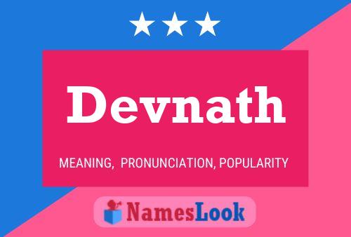 Devnath Namensposter