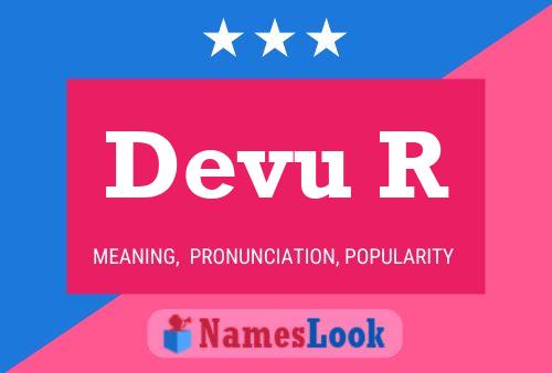 Devu R Namensposter