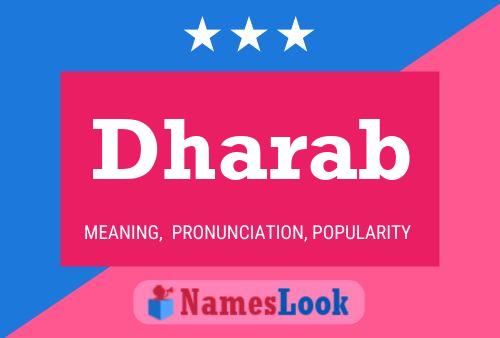 Dharab Namensposter