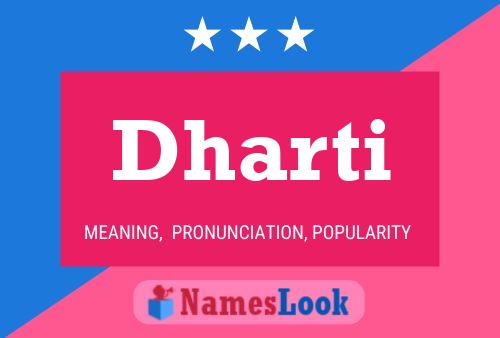 Dharti Namensposter