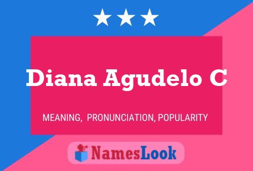 Diana Agudelo C Namensposter