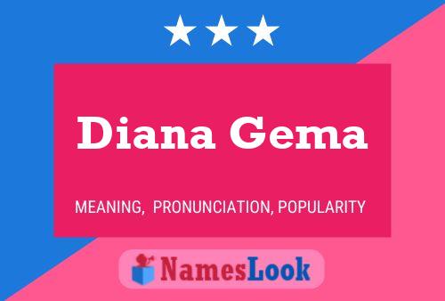 Diana Gema Namensposter