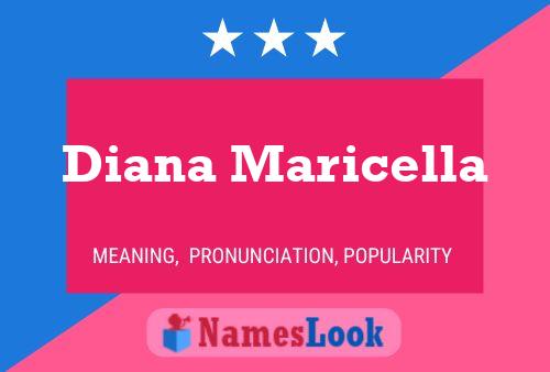 Diana Maricella Namensposter