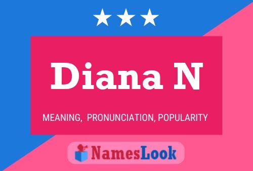 Diana N Namensposter