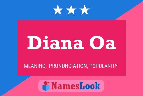 Diana Oa Namensposter