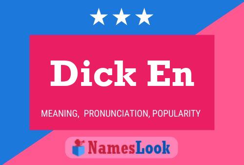 Dick En Namensposter