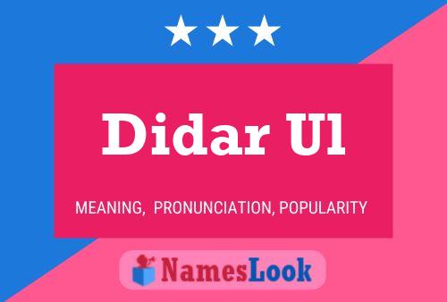 Didar Ul Namensposter