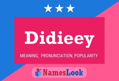 Didieey Namensposter